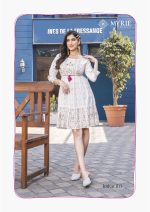 Myree Present Kitkat Rayon Printed Tunic