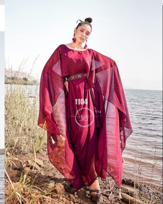 Arzoie Vol-3 By M&M Heavy Georgette Party Wear Western Outfits Collection