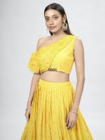 Wedding Wear Stitched Georgette Designer Lehenga Choli Collection