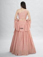 Wedding Wear Stitched Georgette Designer Lehenga Choli Collection