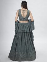 Wedding Wear Stitched Georgette Designer Lehenga Choli Collection