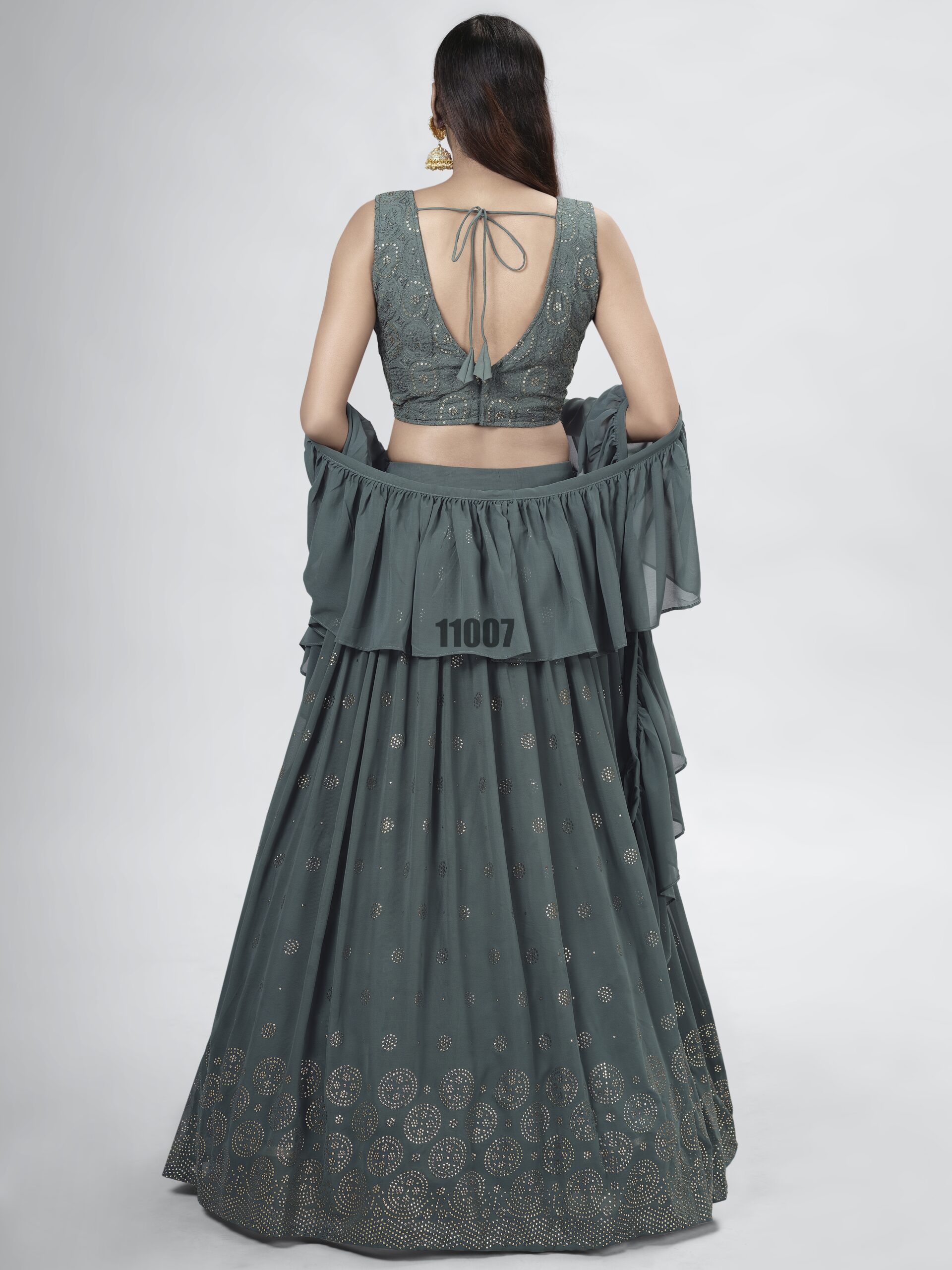 Wedding Wear Stitched Georgette Designer Lehenga Choli Collection