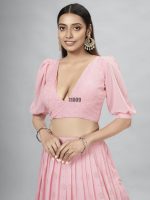 Wedding Wear Stitched Georgette Designer Lehenga Choli Collection