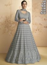 Ashirwad Presents Disha Georgette Embroidery Readymade Gown Collection