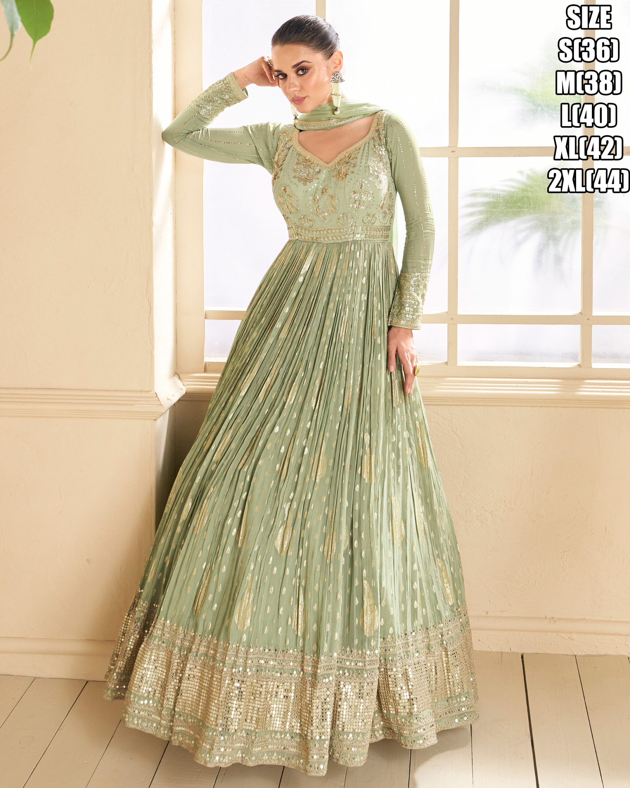 Sayuri Designer Present Onaya Ready To Wear Heavy Gown