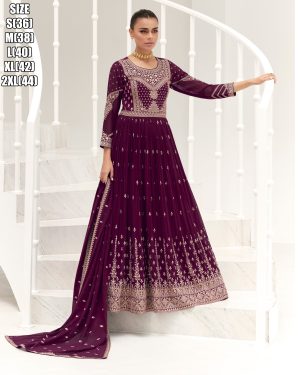 Aashirwad Gulkand Taara Ready To Wear Real Georgette Gown Collection