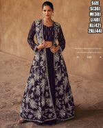 Women's Readymade Fancy Fabric Embroidery Party Wear Crop Top And Lehenga Skirt | Designer Crop Top And Skirt For Indian Wedding