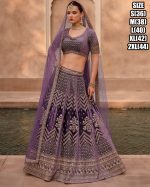 Elevate Your Style with Exquisite Pure Viscose Lycra Crystal Silk Lehenga Choli at Unbeatable Wholesale Rates