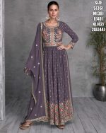 Dive into Luxury with our Real Georgette Embroidery Top paired with Bottom and Dupatta A Stunning Ensemble for Unforgettable Moments