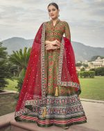 Virasat Patola Dola Silk Digital Printed Readymade Gown Collection