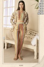 Spring Summer Prime Collection Cord Set With Stylish Jackect