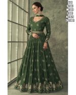 Sayuri Shine Ready To Wear Viscos Silk Designer Heavy Gown Collection