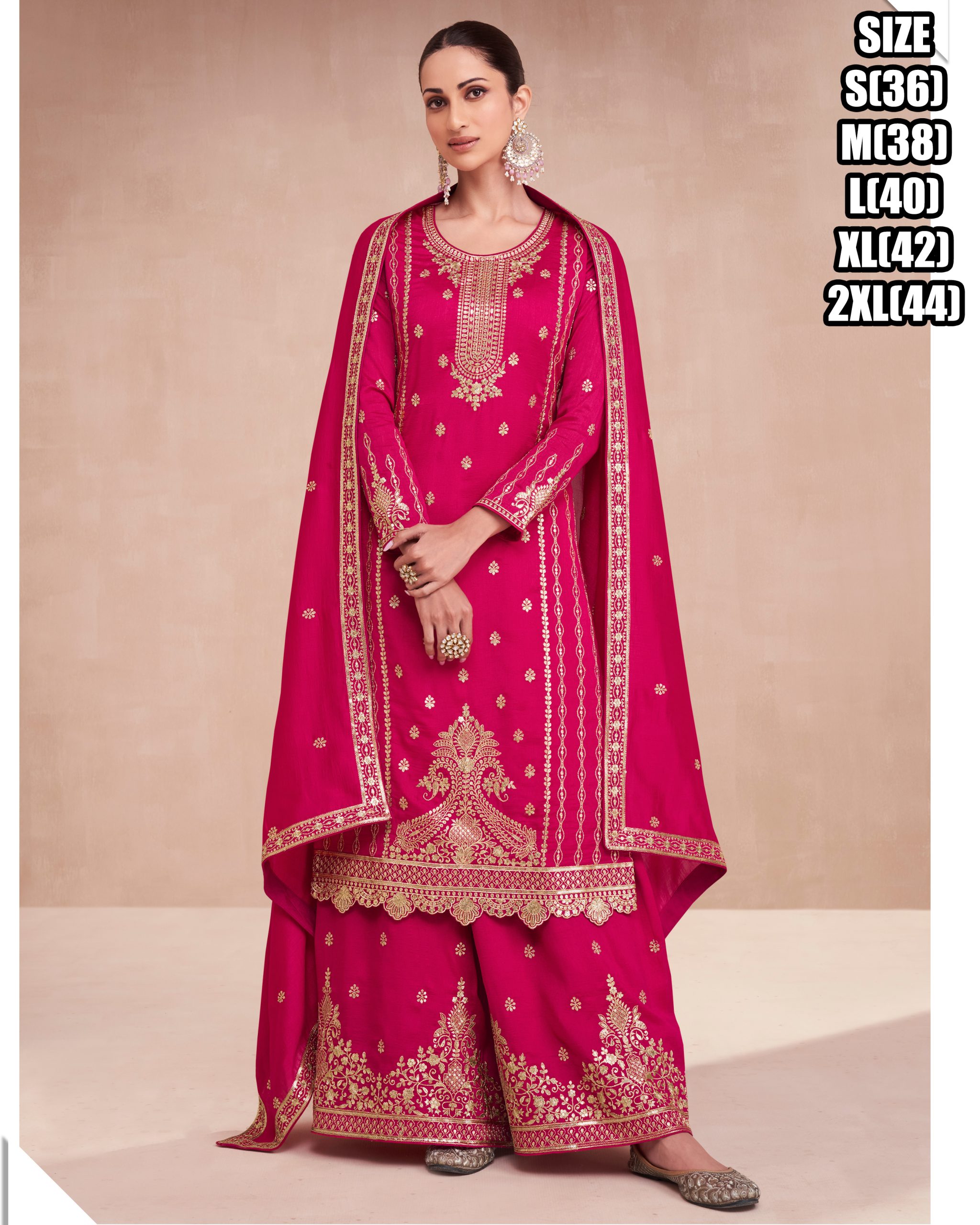Embrace Timeless Beauty In Our Premium Silk Embroidery Salwar Suit Collection