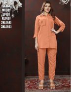 Ethnicrang Women's Cotton Stitched Printed Partywear Cord Set