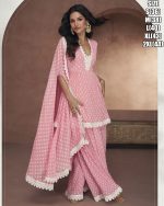 Beautiful Stitched Real Georgette Printed 3 Pcs Dress