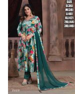 Women's Stitched Premium Rayon Alia Cut Kurti Design