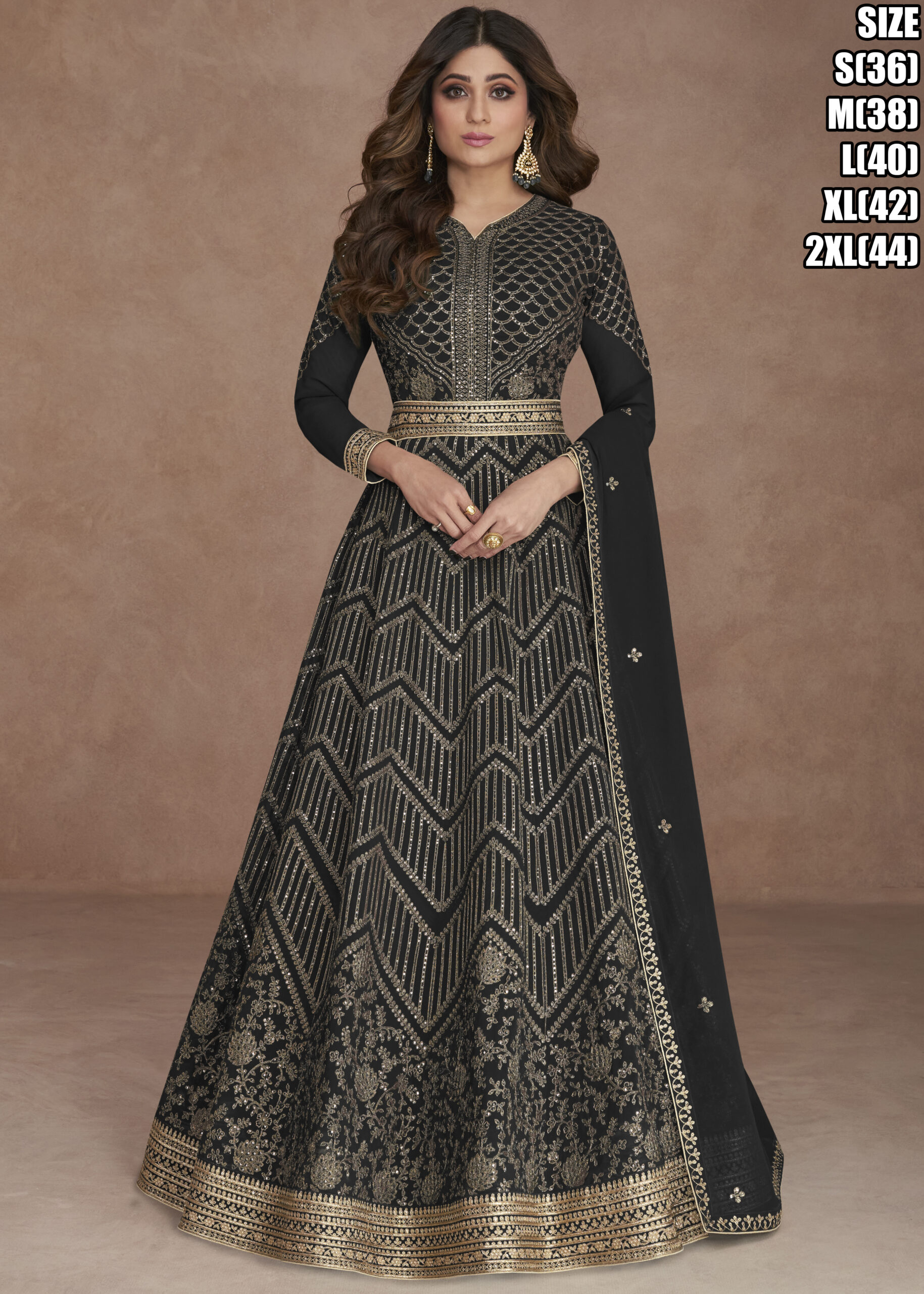 Aashirwad Gulkand Sajni Traditional Designer Gown With Dupatta Collection