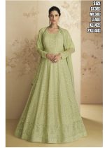 Ashirwad Presents Disha Georgette Embroidery Readymade Gown Collection