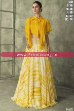Elevate Your Wedding Look with Ethnicrang's Premium Real Georgette Indowestern Partywear