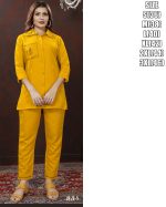 Ethnicrang Women's Cotton Stitched Printed Partywear Cord Set