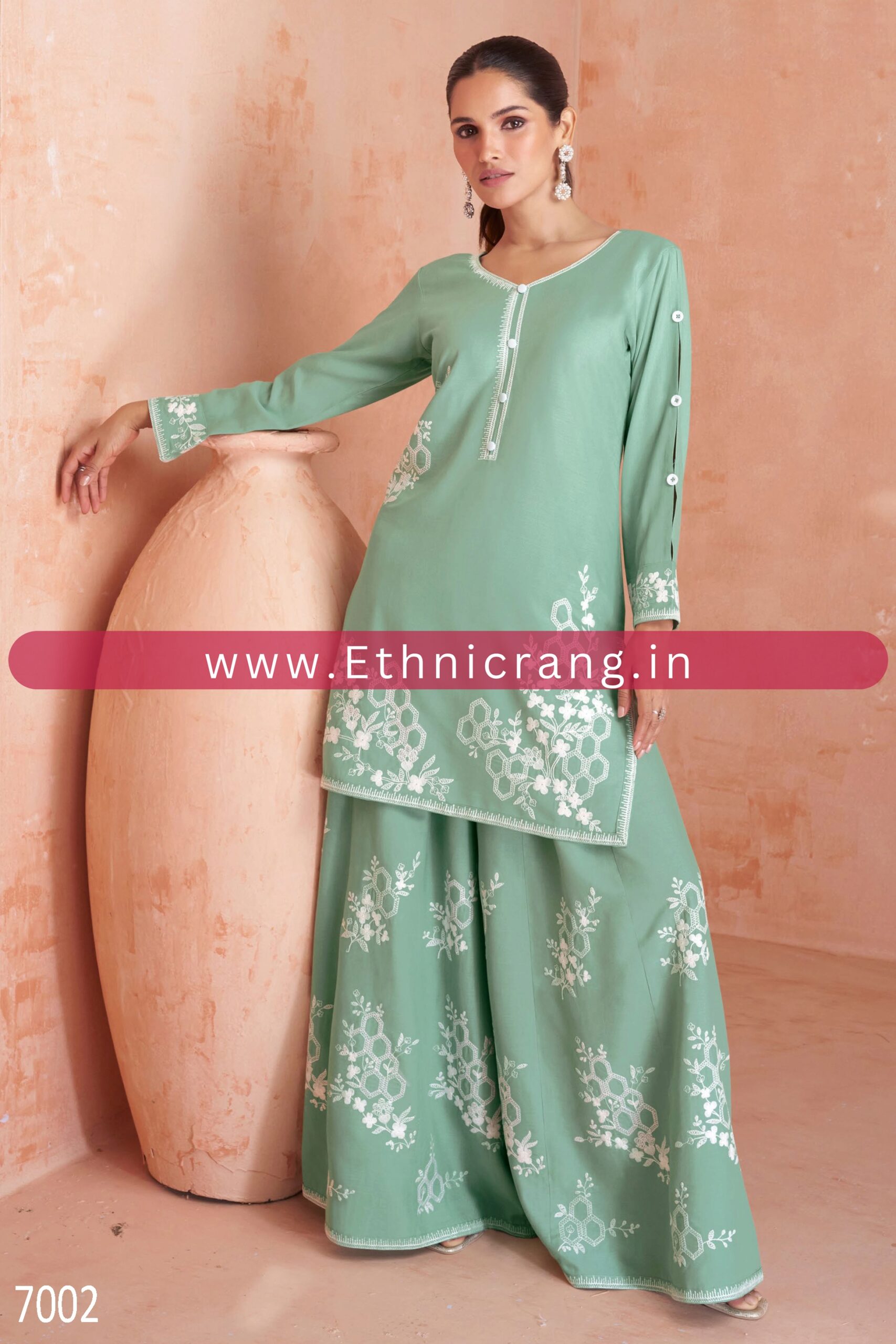 Get Ready to Party with Lakhnavi Rayon Cord Set for Women