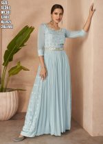 Occasion By Sayuri 5229 To 5232 Series Georgette Silk Embroidery Dresses
