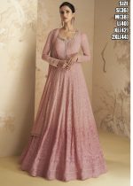 Ashirwad Presents Disha Georgette Embroidery Readymade Gown Collection