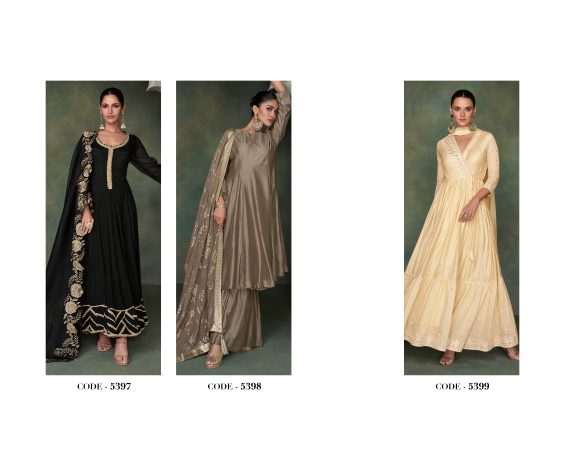 Ethnicrang Women's Stitched Pure Silk Embroidered 3 Pcs Dress