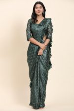 Imported Fancy Fabric Ready-to-Wear Sarees for Effortless Style