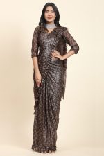 Imported Fancy Fabric Ready-to-Wear Sarees for Effortless Style