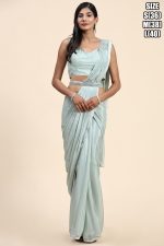 Ready-to-wear Saree With Blouse Embrace Elegance And Convenience In One Stunning Ensemble