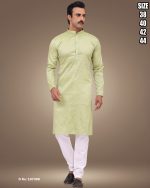 Presenting Readymade Silk Mens Wear Kurta With Payjama