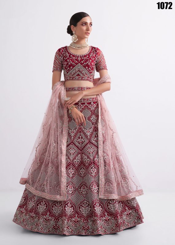 Alizeh Official Shades 1070 Series Bridal Lehenga Collection At Wholesale