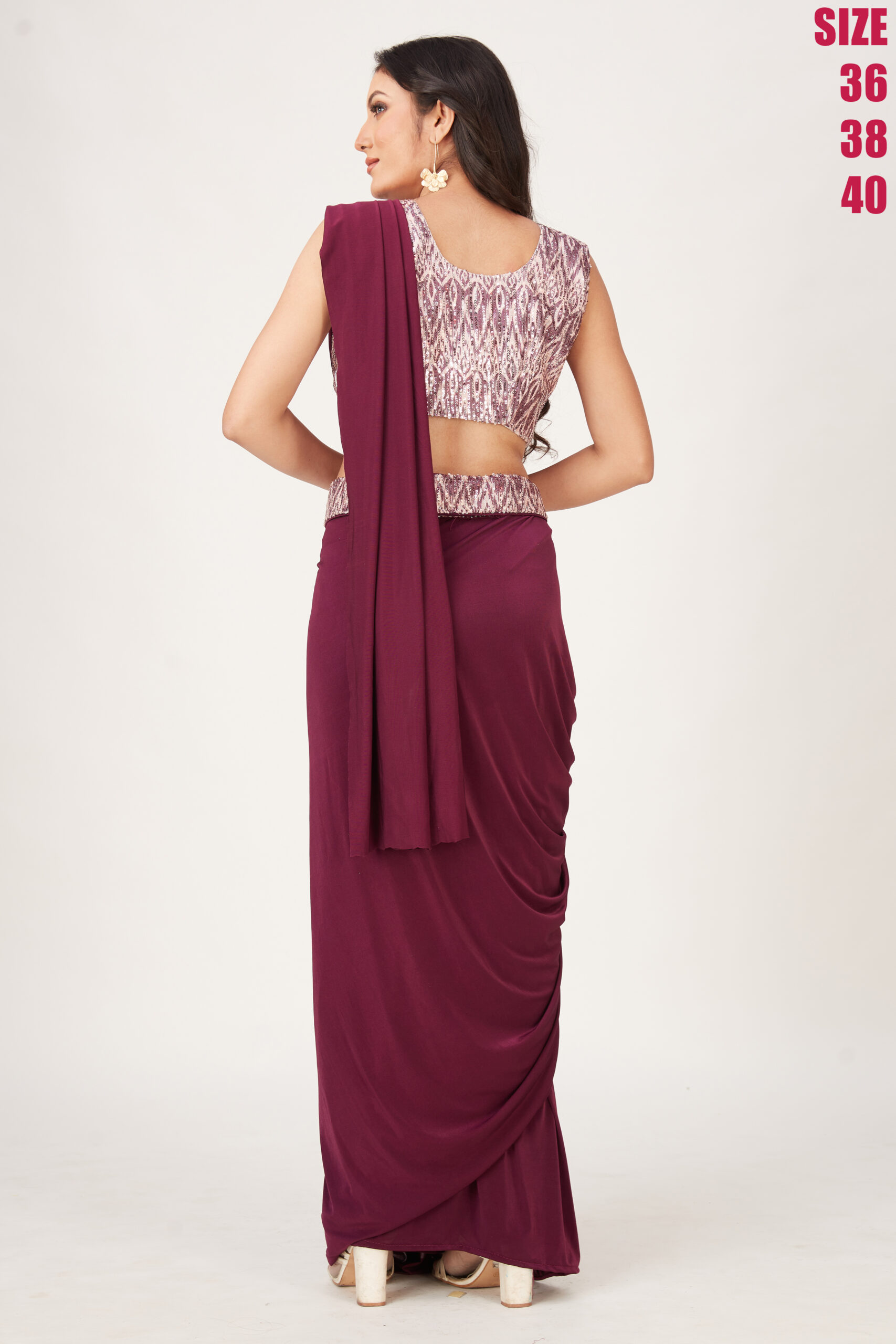 Ready To Wear Designer Saree With Handwork Blouse Collection