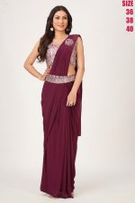 Ready To Wear Designer Saree With Handwork Blouse Collection