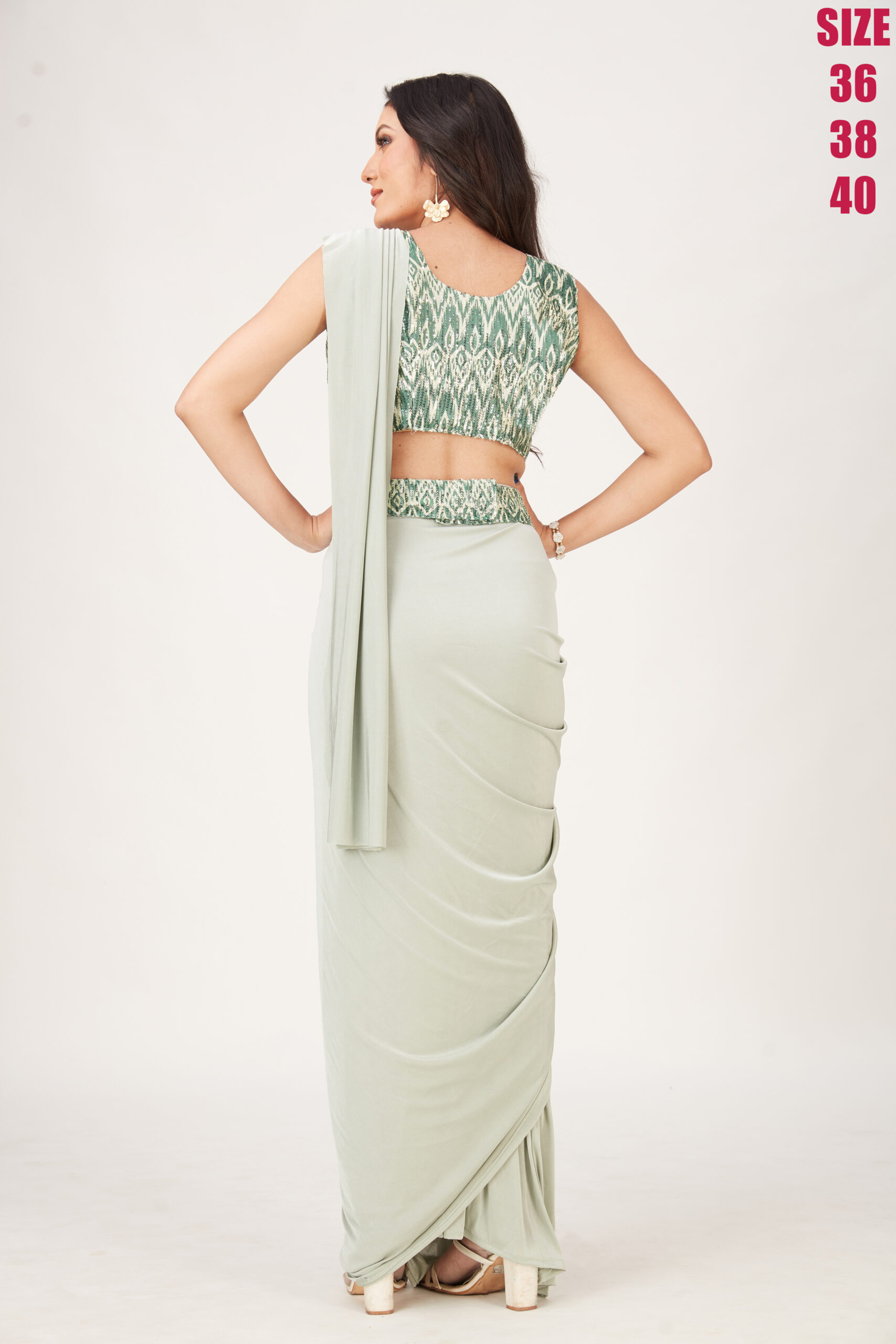 Ready To Wear Designer Saree With Handwork Blouse Collection