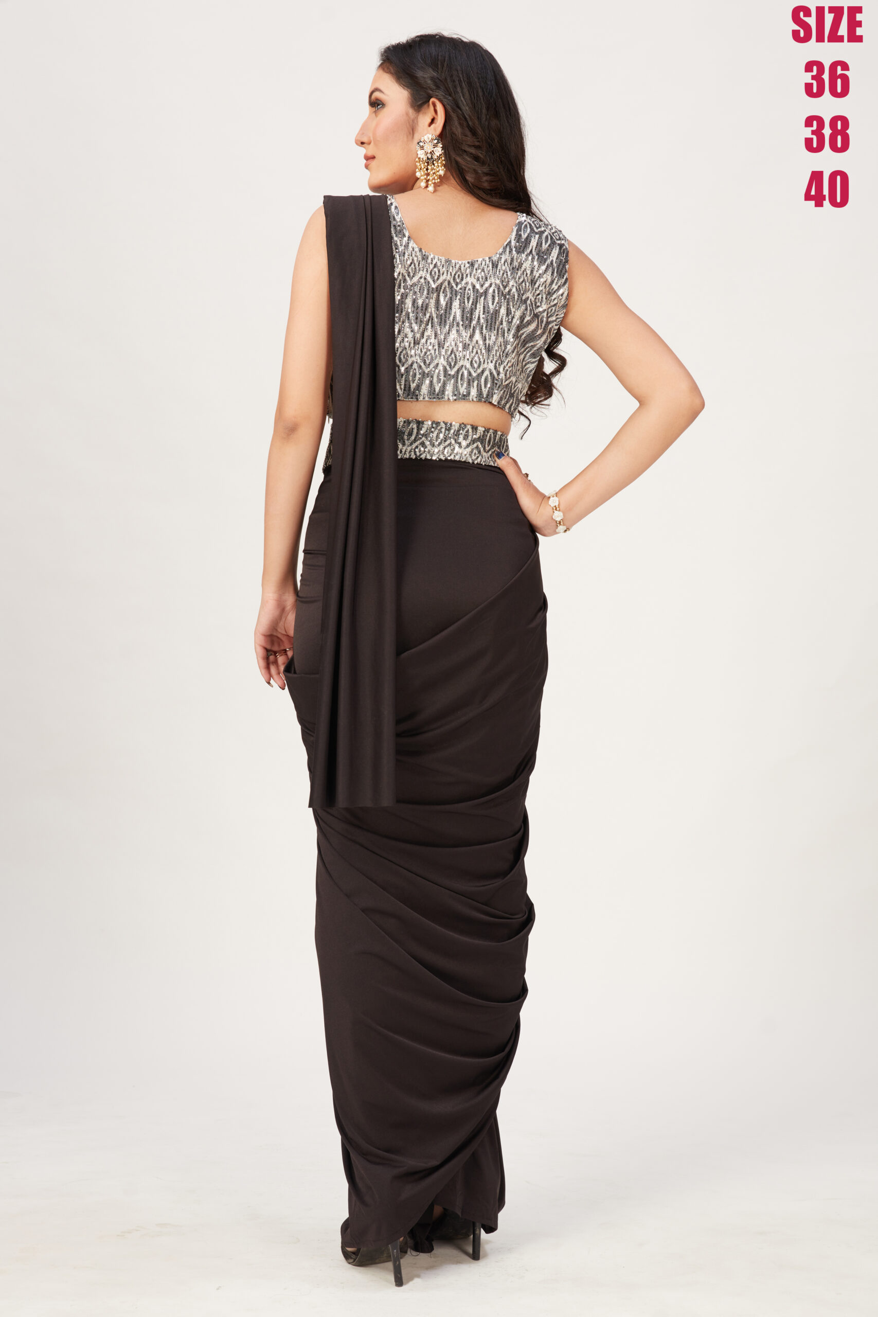 Ready To Wear Designer Saree With Handwork Blouse Collection