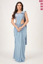 Ready To Wear Designer Saree With Handwork Blouse Collection