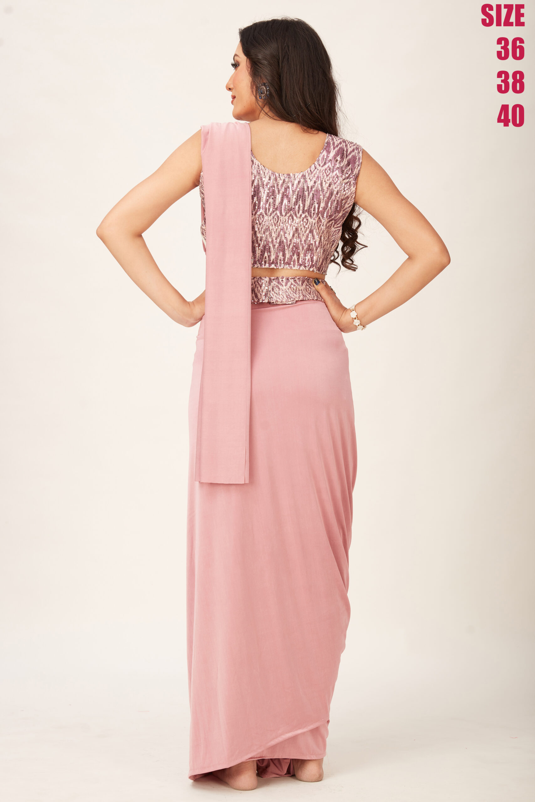 Ready To Wear Designer Saree With Handwork Blouse Collection