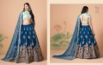 Glamorous Mirror Work Net Wedding Wear Lehenga Choli