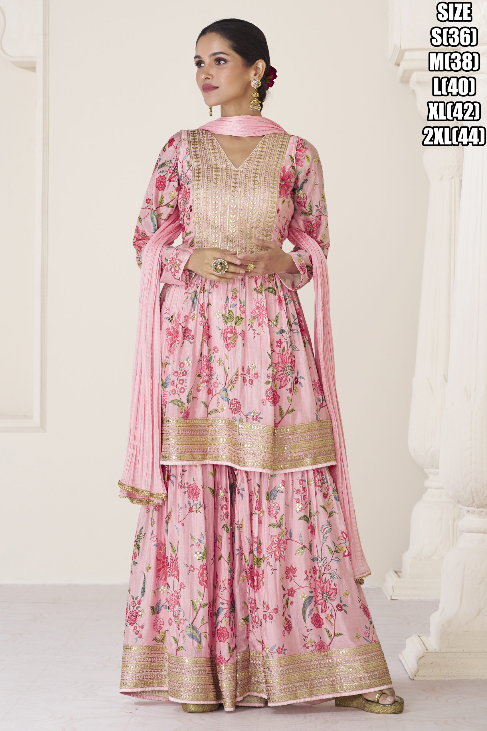 Elegant Eid-ready Premium Organza Silk Readymade Dress With Exquisite Embroidery Shop Now For A Stunning Multi-colored Ensemble