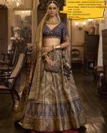 Introducing Our Stitched Lehenga In Smooth Rajwadi Silk With Weaving & Embroidery Work. Embrace Elegance And Make A Statement