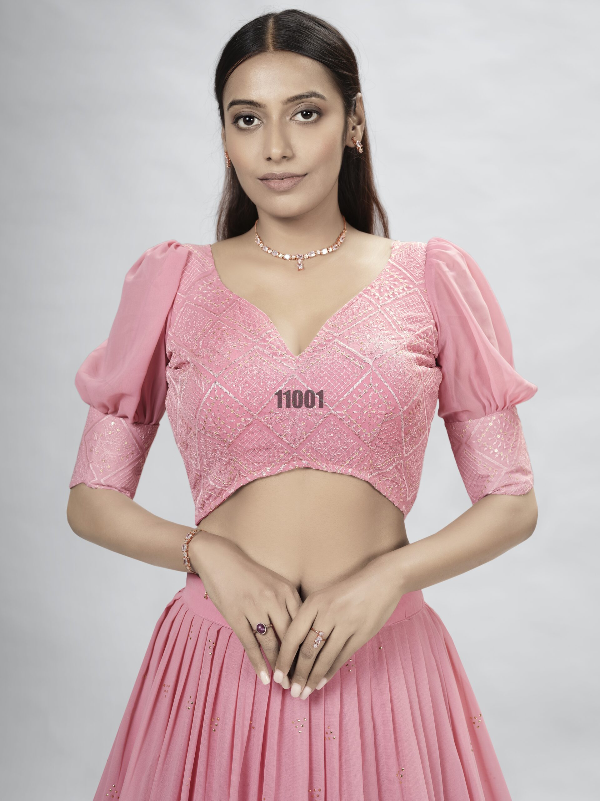 Wedding Wear Stitched Georgette Designer Lehenga Choli Collection