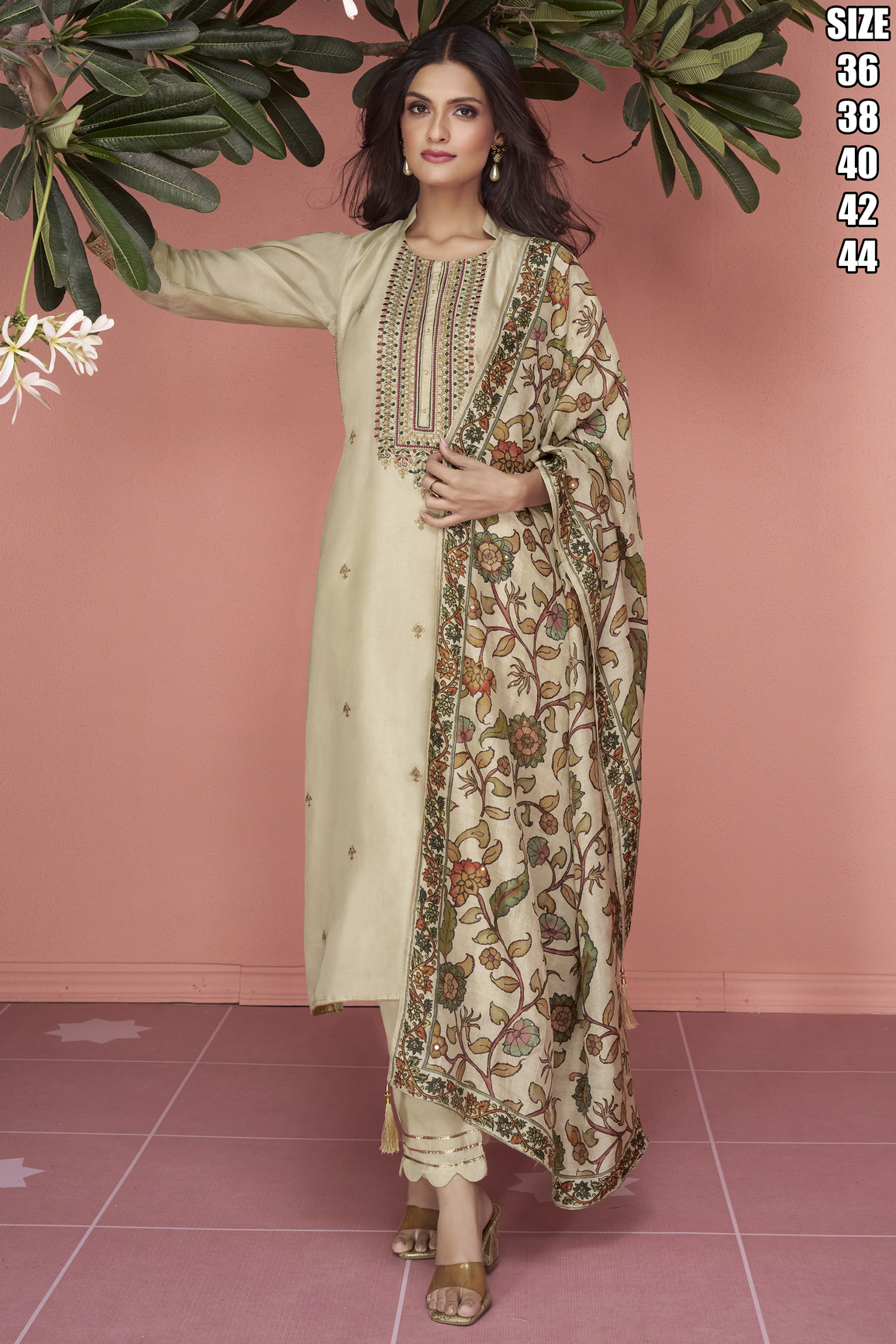 Elegance of Organza and Premium Silk: Unveiling Our Exquisite Premium Salwar Suit Collection!"