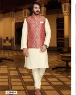 Men's Pure Art Silk Kurta With Pyjama And Stylish Jacket A Perfect Blend Of Tradition And Contemporary Fashion