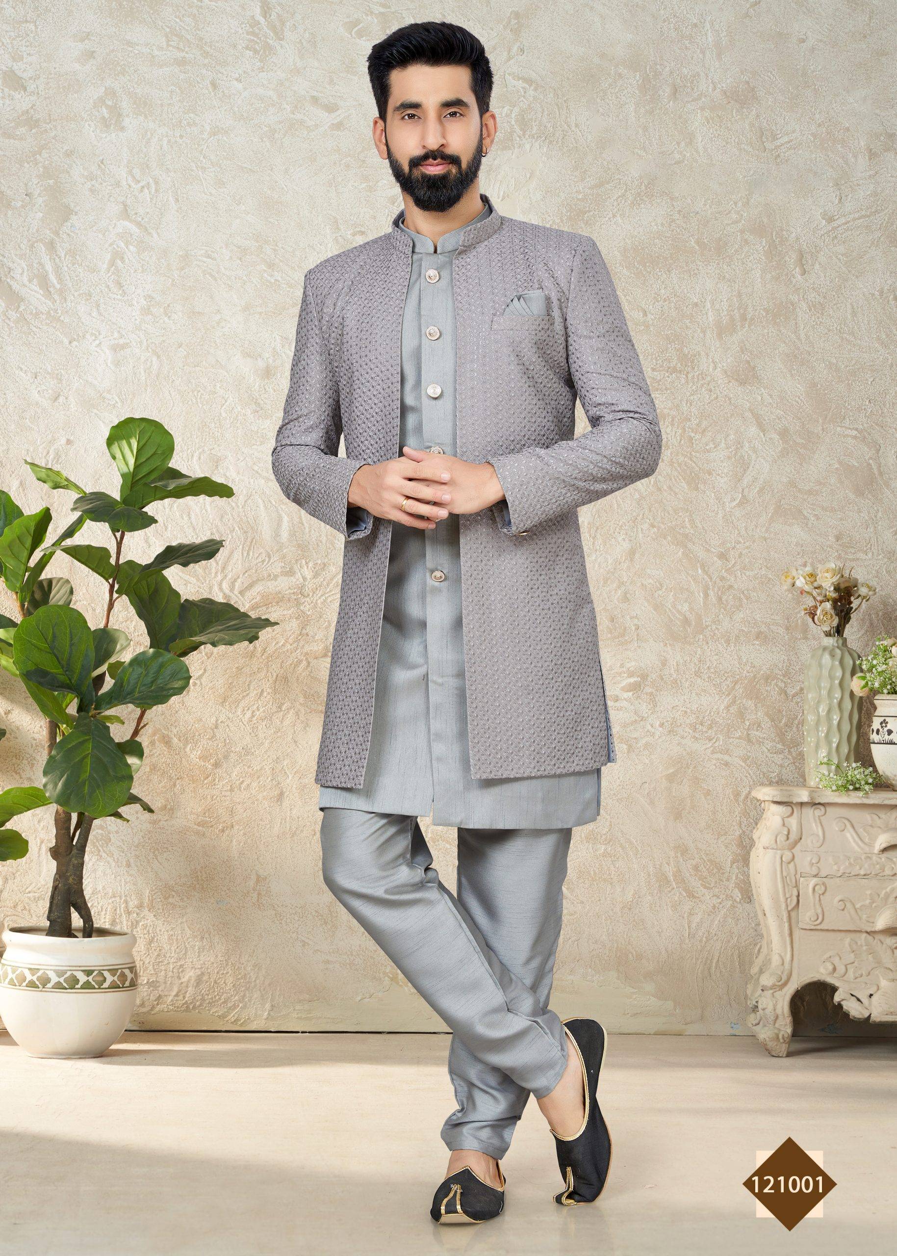Elegance Redefined Step into Timeless Sophistication with Men's Sherwanis For Wedding