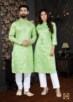 Present A Couple Combo Of Kurta With Payjama And Kurti With Pants
