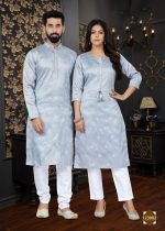 Present A Couple Combo Of Kurta With Payjama And Kurti With Pants