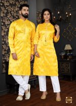 Present A Couple Combo Of Kurta With Payjama And Kurti With Pants