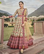 Virasat Patola Dola Silk Digital Printed Readymade Gown Collection